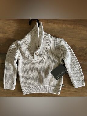 Gerber baby boy knit sweater 12 month NWT